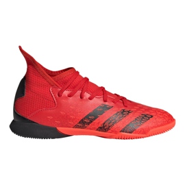 Adidas Predator Freak.3 In Jr FY6288 football boots oranges and reds Adidas Predator Freak.3 In Jr FY6288 football boots oranges and reds