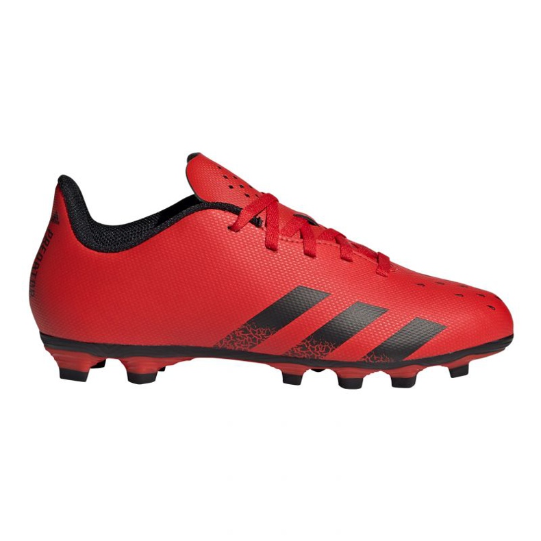 Adidas Predator Freak.4 FxG Jr FY6322 football boots oranges and reds