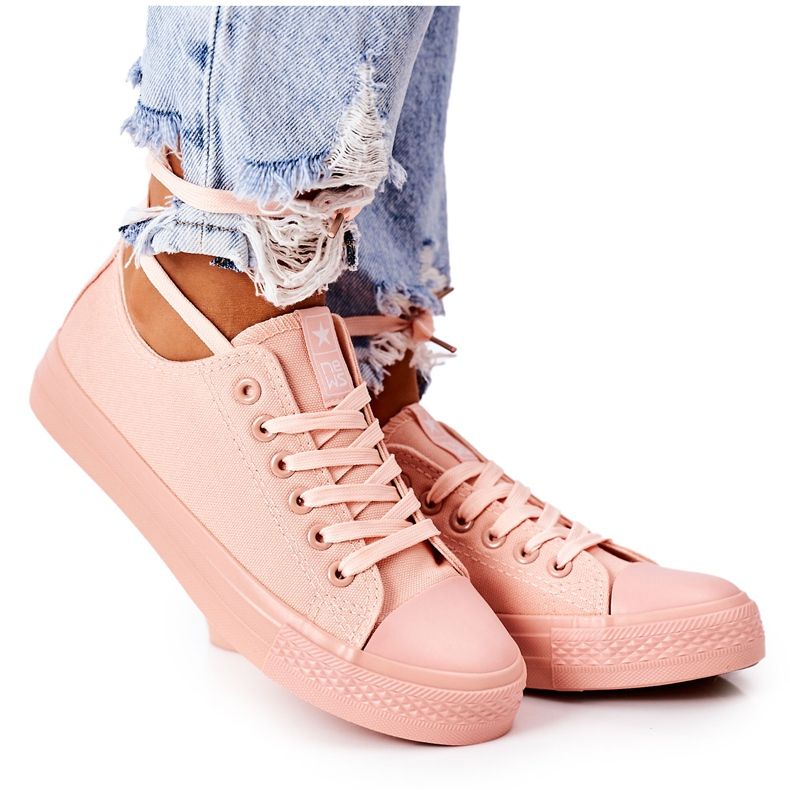 NEWS Women's Classic Pink Ecoma Sneakers