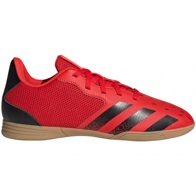 Adidas Predator Freak.4 In Jr FY6329 football boots oranges and reds
