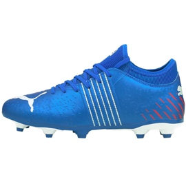 Football boots Puma Future Z 4.2 Fg Ag M 106492 01 blue blue Football boots Puma Future Z 4.2 Fg Ag M 106492 01 blue blue