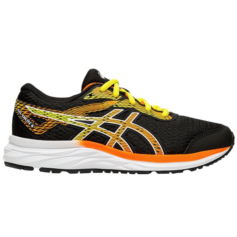Asics Gel-Excite 6 Gs Jr 1014A079-003 black orange yellow