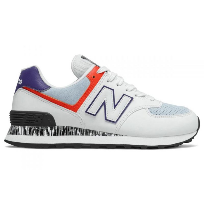 New Balance W WL574CS2 white grey multicolored