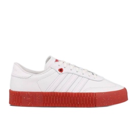 Adidas Sambarose W FZ1831 shoes white red Adidas Sambarose W FZ1831 shoes white red