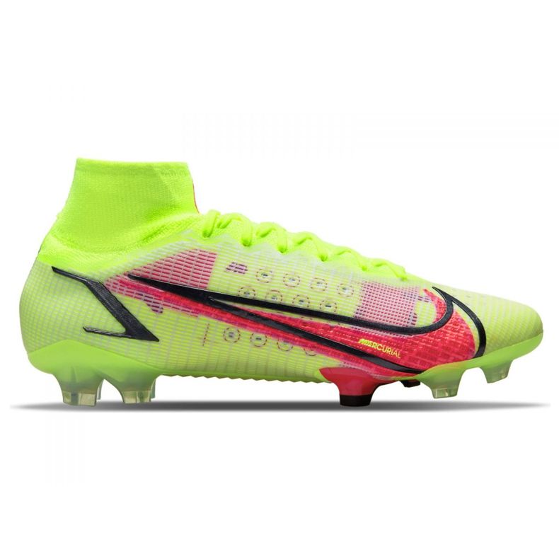 Nike Superfly 8 Elite Fg M CV0958-760 football boots green neon green