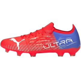 Football boots Puma Ultra 3.3 Fg Ag M 106523 01 red oranges and reds