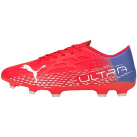 Football boots Puma Ultra 4.3 Fg Ag M 106532 01 red oranges and reds