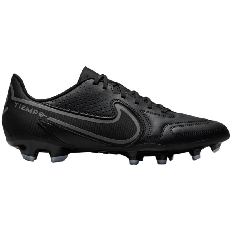 Nike Tiempo Legend 9 Club FG / MG M DA1176 004 football shoes black black Nike Tiempo Legend 9 Club FG / MG M DA1176 004 football shoes black black