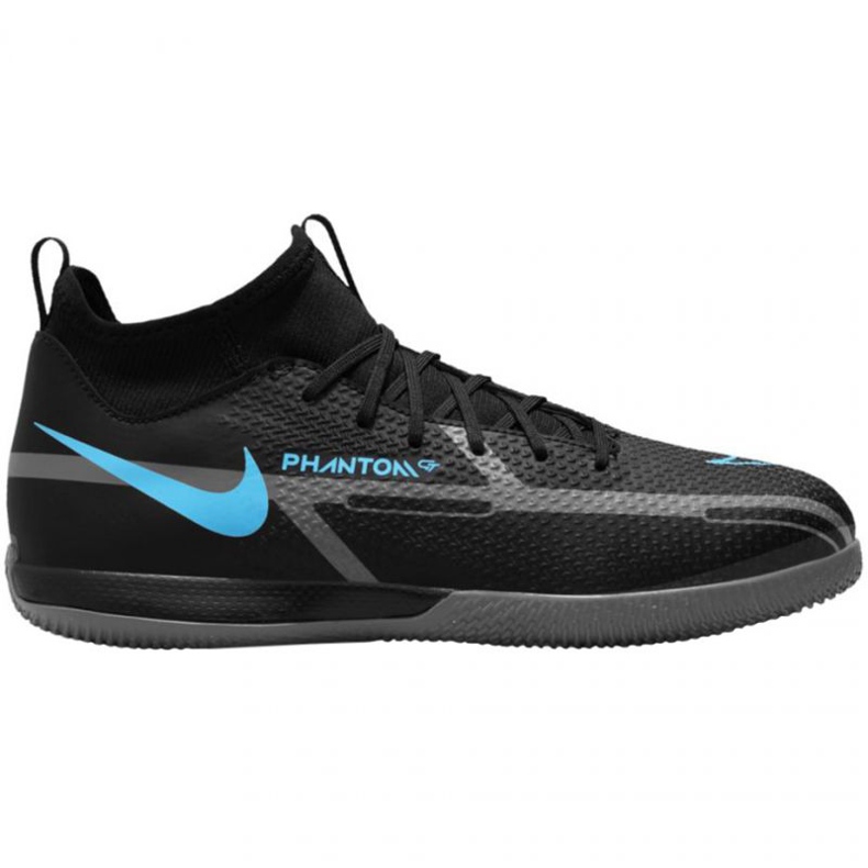 Nike Phantom GT2 Academy Df Ic Jr DC0815 004 football shoes black black