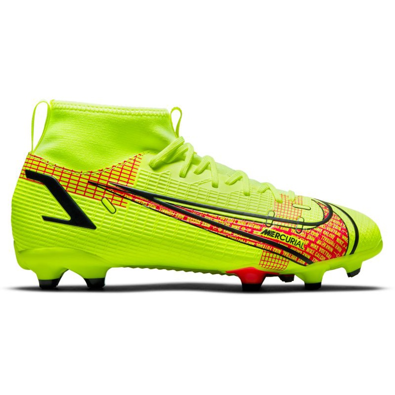 Nike Superfly 8 Academy Mg Jr CV1127-760 football shoes green green Nike Superfly 8 Academy Mg Jr CV1127-760 football shoes green green