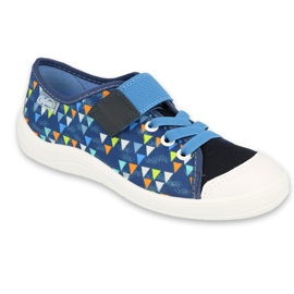 Befado children's shoes 251Y176 navy blue blue