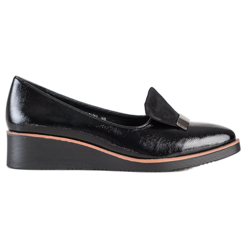 W. Potocki Brogues With A Suede Insert black