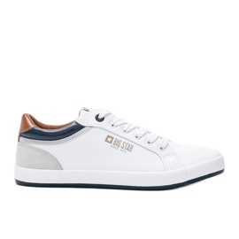 Big Star white sneakers for men by Joseph