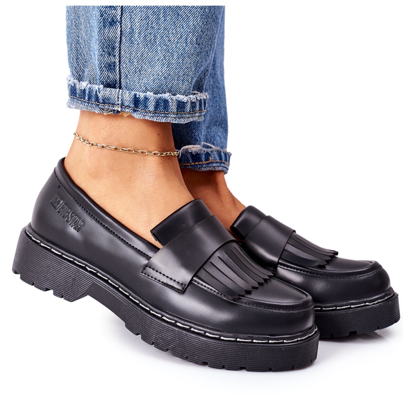 Leather Loafers Big Star II274100 Black