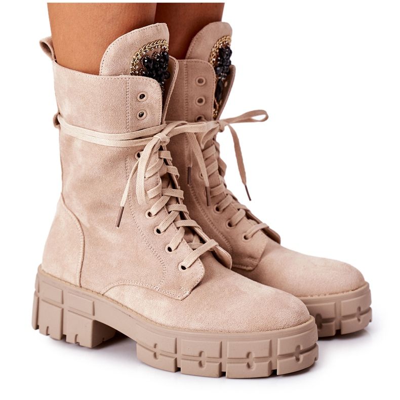 PS1 Suede Warm Workers With Beige Hadley Stones