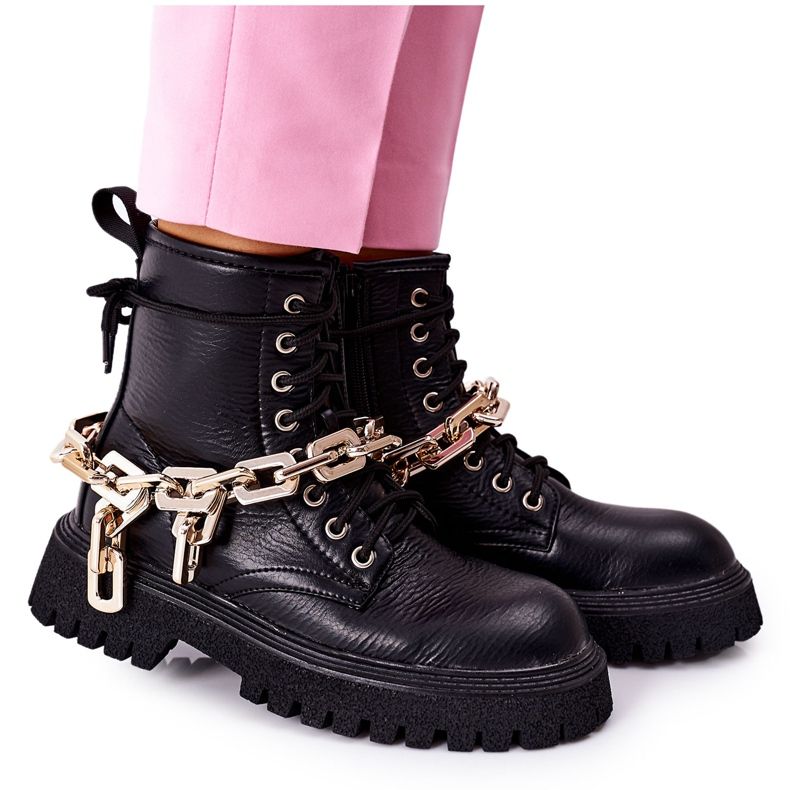 High Stylish Black Grail Boots