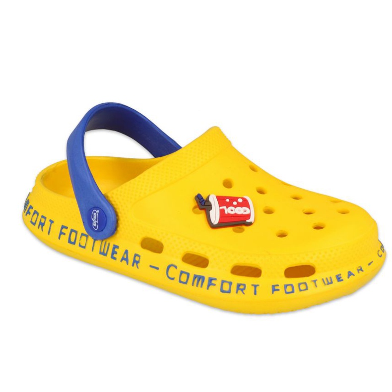 Befado other children's shoes - yellow 159Y100 blue golden