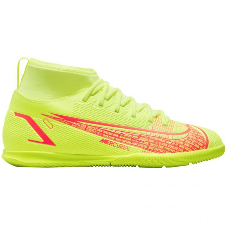 Indoor shoes Nike Mercurial Superfly 8 Club Ic Jr CV0792-760 yellow yellow