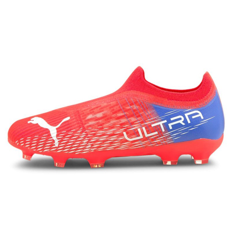 Puma Ultra 3.3 Fg / Ag Jr 106529-01 football boots red oranges and reds