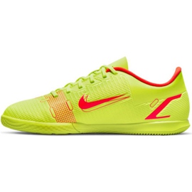 Nike Mercurial Vapor 14 Club Ic Jr CV0826 760 soccer shoes yellow green Nike Mercurial Vapor 14 Club Ic Jr CV0826 760 soccer shoes yellow green