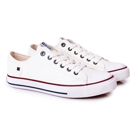 Men's Leather Sneakers Big Star II174001 White