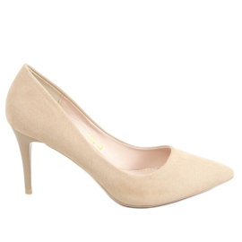 Pumps on a beige L502 Beige pin