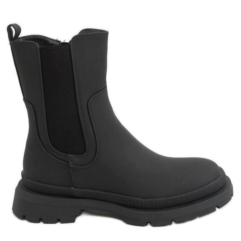 Black Jodhpur boots QT26P Black