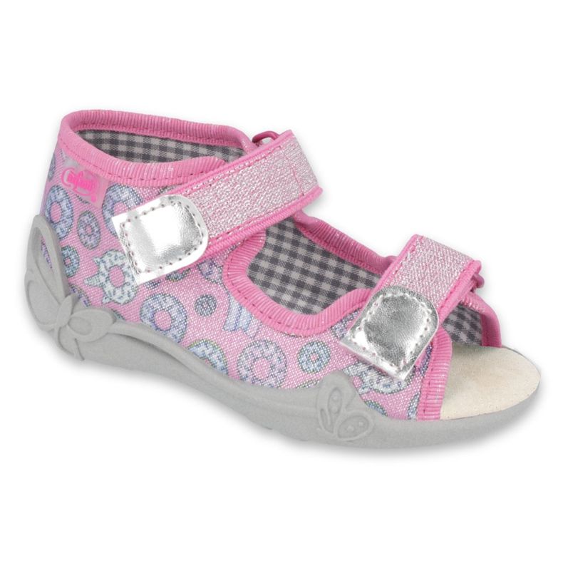 Befado children's shoes 242P106 pink silver