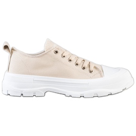 Goodin Sneakers On The Platform beige Goodin Sneakers On The Platform beige