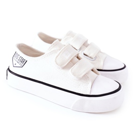 Children's Sneakers With Velcro Big Star FF374061 White