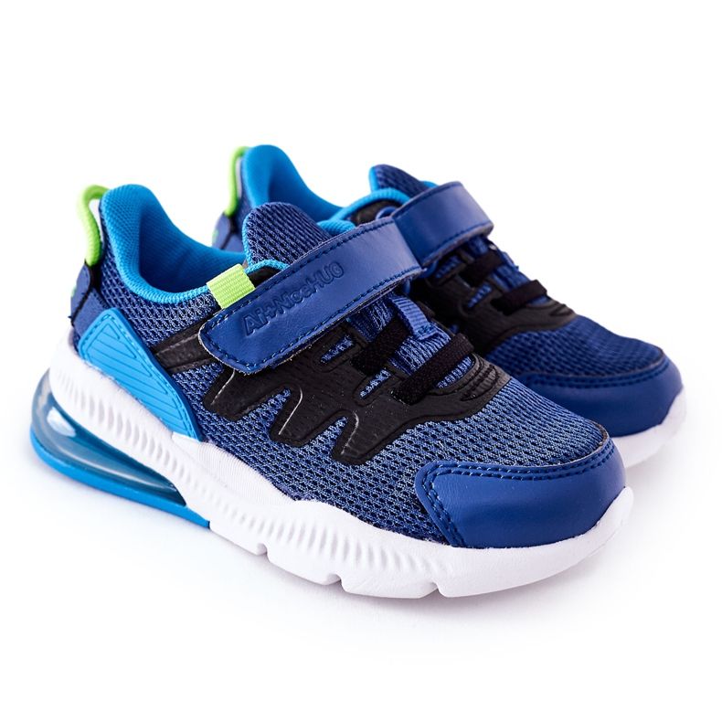 Children's Sport Shoes With Velcro ABCKIDS Blue-Black