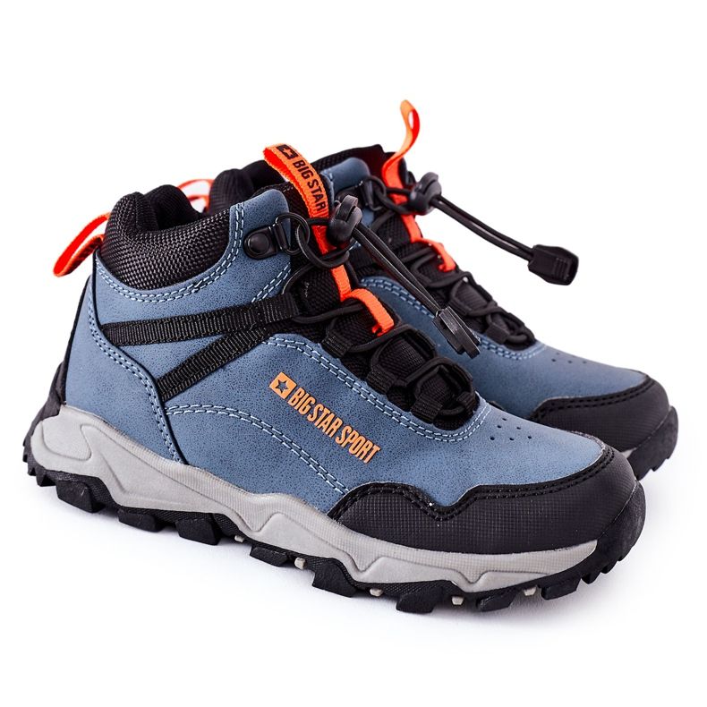 Children's Trekking Shoes Big Star GG374048 Navy Blue