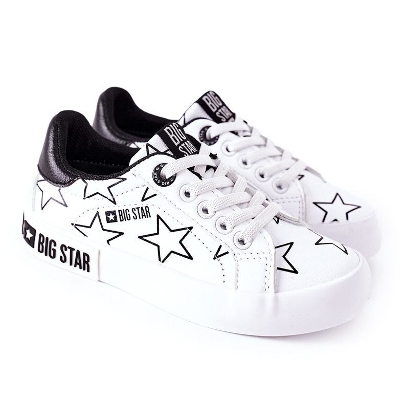 Children's Leather Sneakers Big Star II374001 White Children's Leather Sneakers Big Star II374001 White