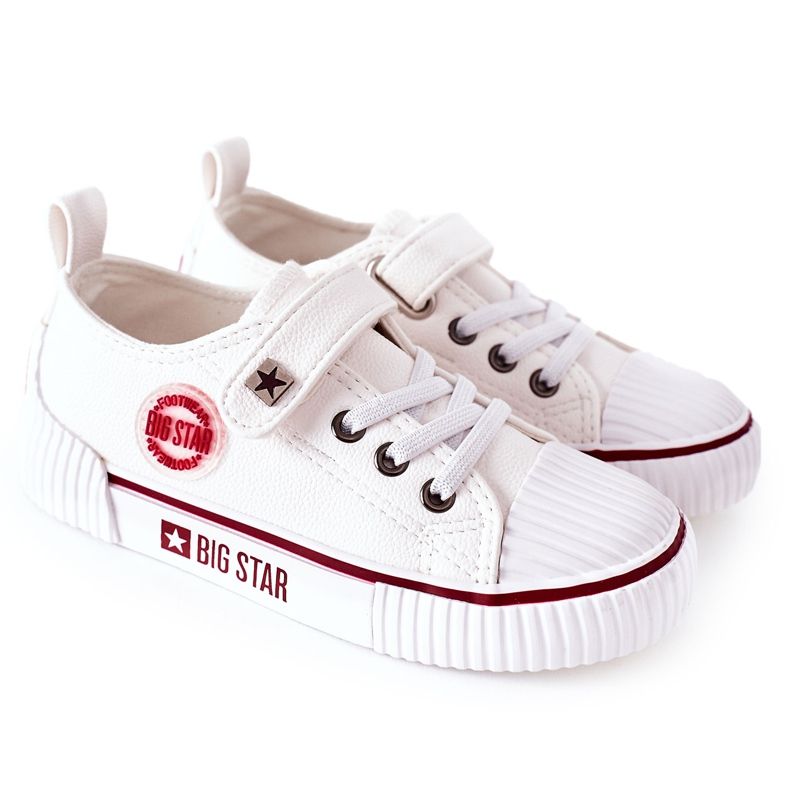 Children's Leather Sneakers Big Star II374040 White Children's Leather Sneakers Big Star II374040 White