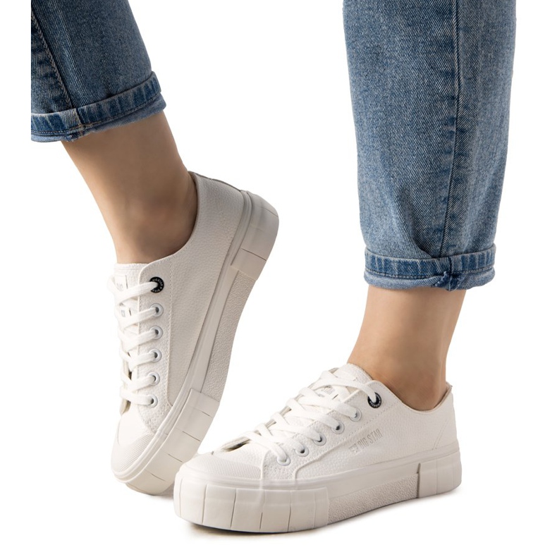 White Big Star women's Gooby sneakers