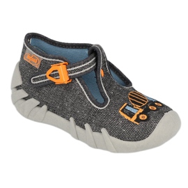 Befado children's shoes 110P431 orange grey Befado children's shoes 110P431 orange grey