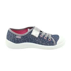 Befado children's shoes 251Y153 blue silver grey Befado children's shoes 251Y153 blue silver grey