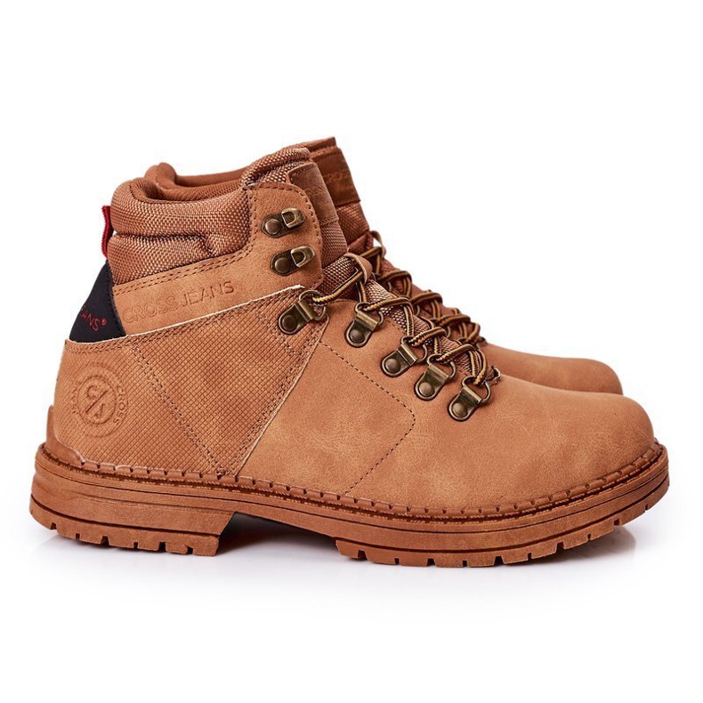 Men's Trekking Shoes Cross Jeans EE1R4031C Camel brown