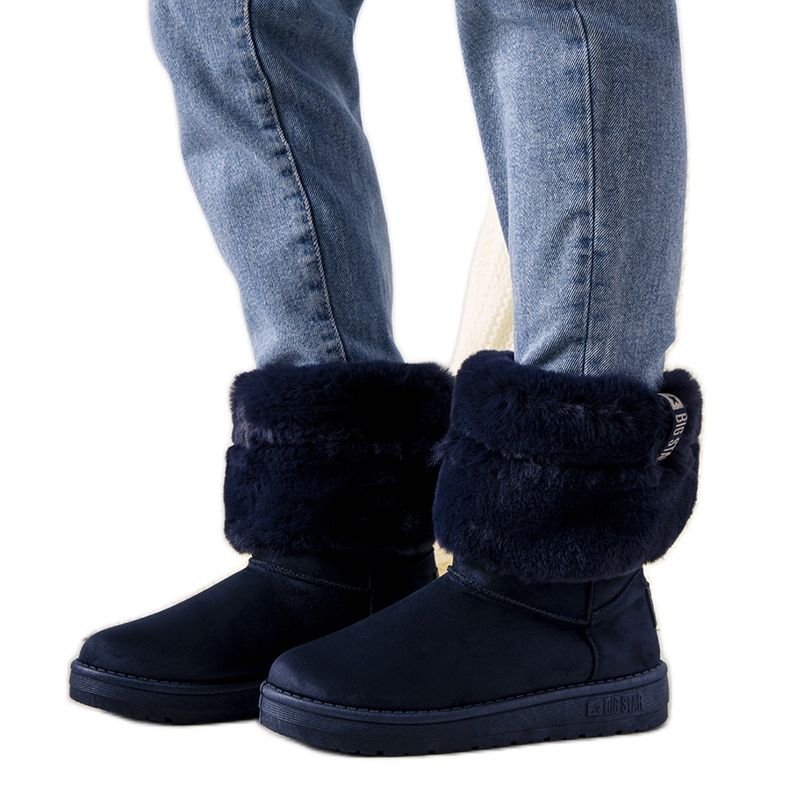 Drave navy blue Big Star snow boots for women Drave navy blue Big Star snow boots for women