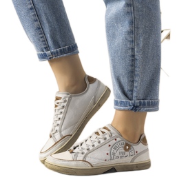 Esta women's gray sneakers grey