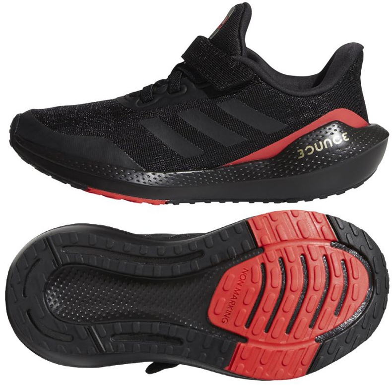 Adidas EQ21 Run El K Jr GZ5399 running shoes black