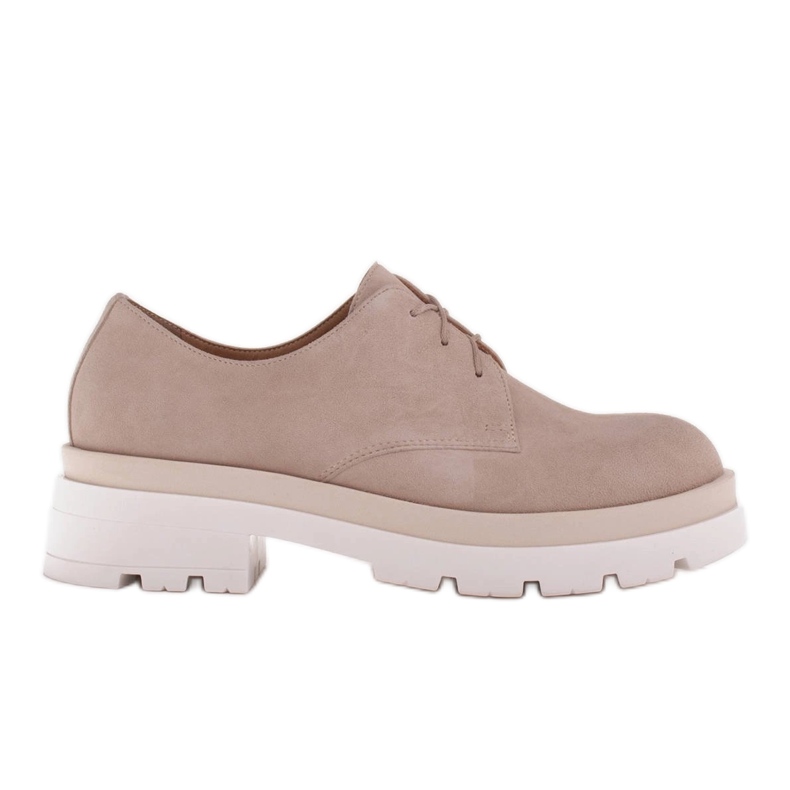 Marco Shoes Angelina shoes with soles in white and beige
