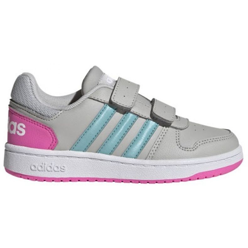 Shoes adidas Hoops 2.0 Cmf C Jr H01550 black Shoes adidas Hoops 2.0 Cmf C Jr H01550 black