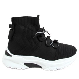 Black 2032 Black socks sports shoes