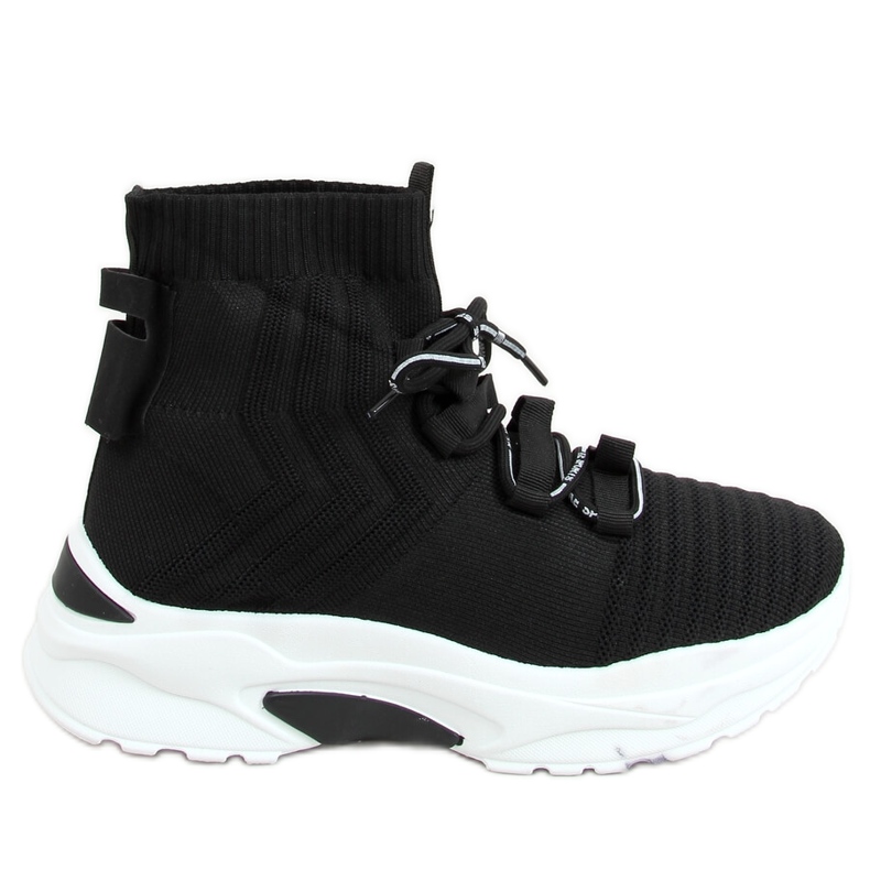 Black 2032 Black socks sports shoes