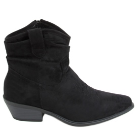 Black cowboy boots for women 99-65 Black