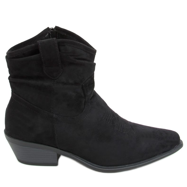 Black cowboy boots for women 99-65 Black