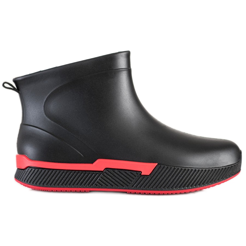 SHELOVET Short Galoshes On The Platform black