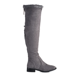 M.Daszyński High Casual Boots grey M.Daszyński High Casual Boots grey