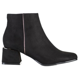 Goodin Elegant suede boots black